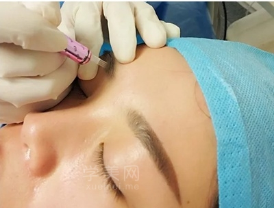 半永久定妆操作  学美网